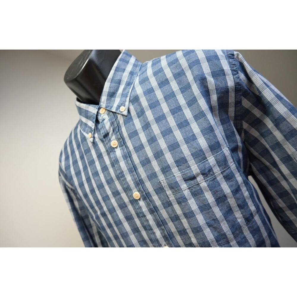 Brooks Brothers Red Fleece Dress Shirt Button Up Plaid Long Sleeve Mens Sz XL